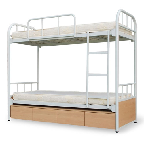 SH-1008-2 철재2인용침대/서랍형 (매트포함)